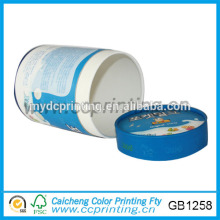 Cylinder shaped corrugated packaging carton box